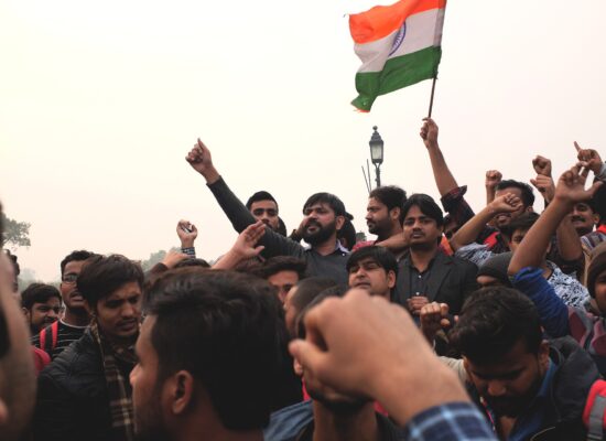 Employee strike India clashes